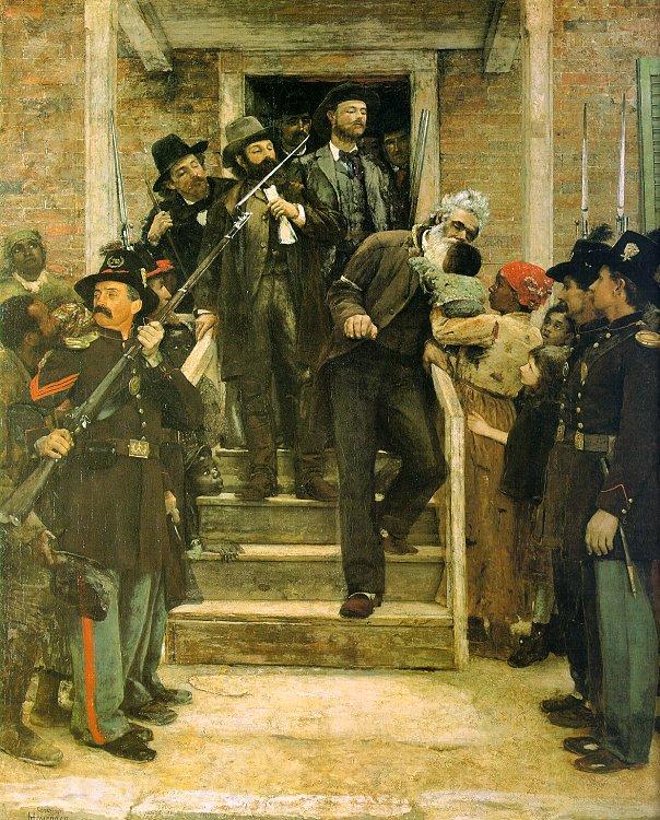 Thomas Hovenden The Last Moments of John Brown Norge oil painting art